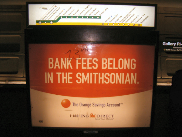 ING bank in the Washington D.C. metro.