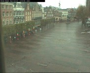 The Grote Market is completely empty.