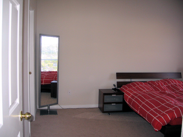 The master bedroom.