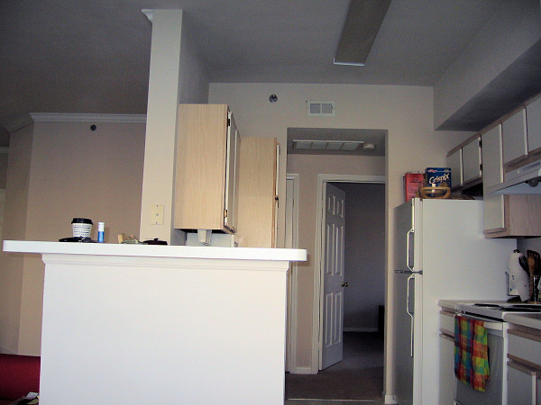 The kitchen.