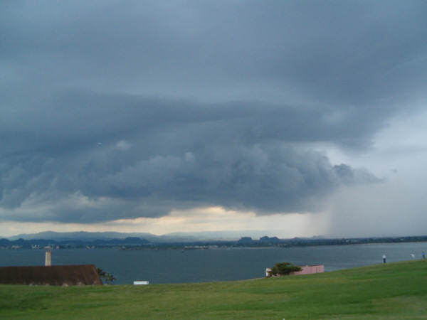 Rain coming closer.