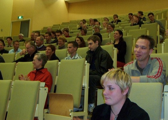 The audience.