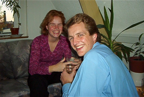 Rob & Kirsten.