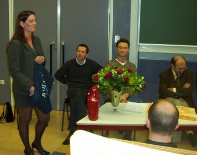 Speech by Petra.