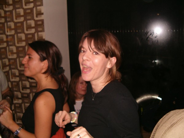 Eugenia dancing.