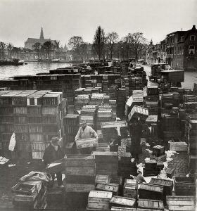 Friese Varkensmarkt in 1960.