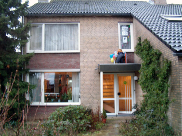 The house.