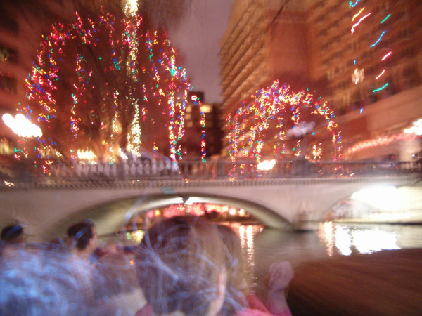 The river at night.