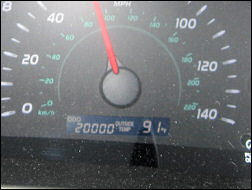 20,000 miles