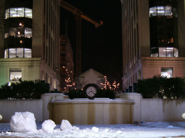 Snowman gone.