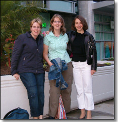 Bianca, Patricia and Sasha.