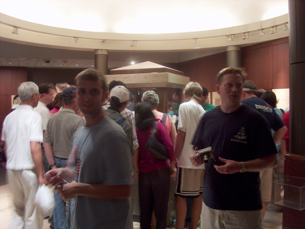 Mieke and the Hope Diamond.