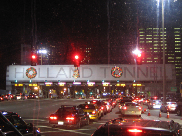 The Holland tunnel.