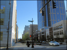 Downtown Raleigh.