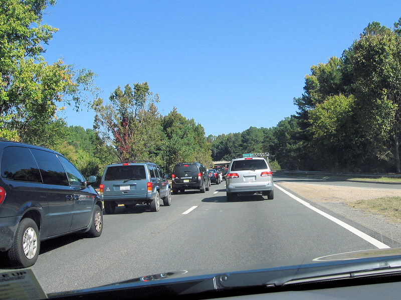 Traffic to the State Fair.