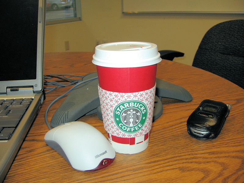 Christmas cups.