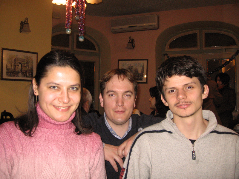 Irina, Guus and Vladi.