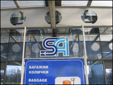 Airport Sofia.