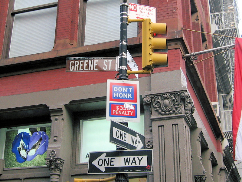 Don't honk.