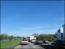 Traffic in New Jersey.