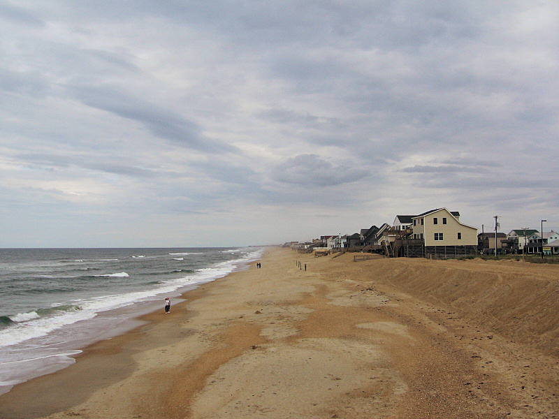 The beach.