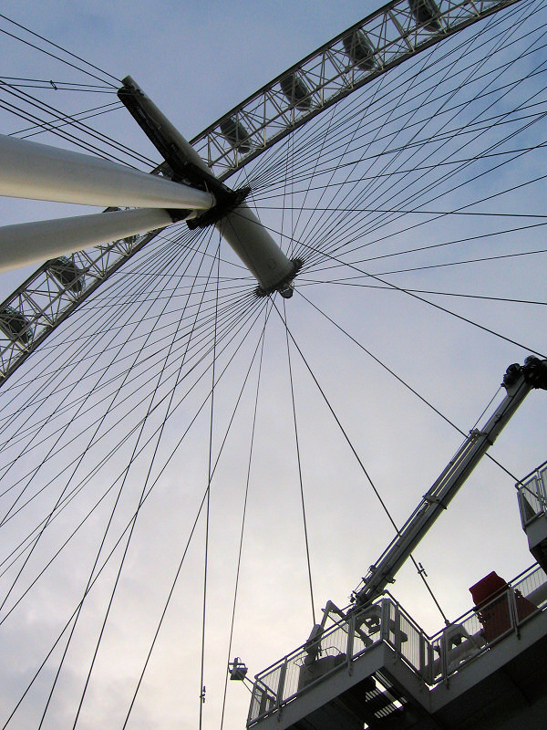 The London Eye.
