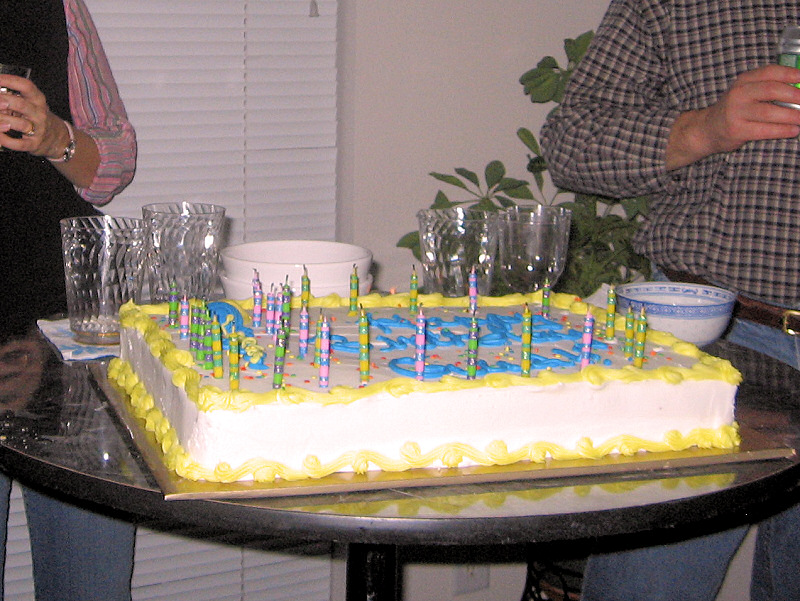 Birthday cake.