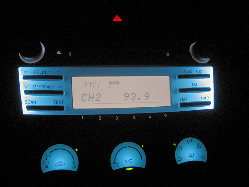 Car radio.