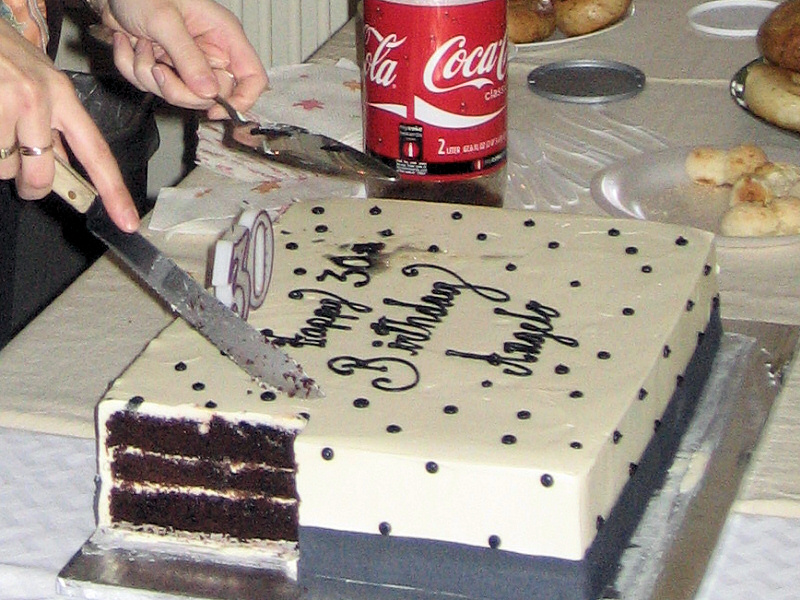 Angelo's cake.