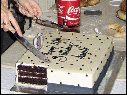 Birthday cake.