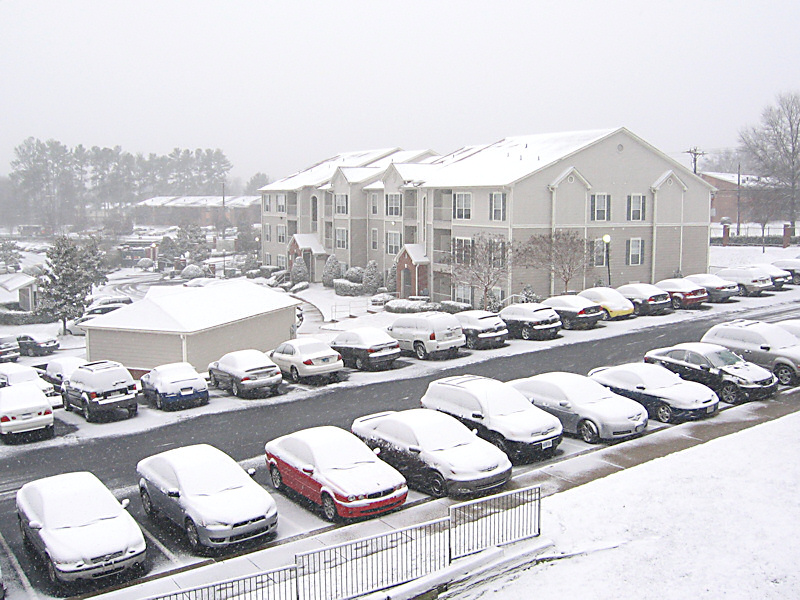 Snow.