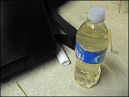 Water bottle.