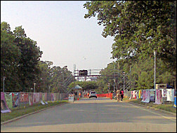 Race for the Cure preparations.