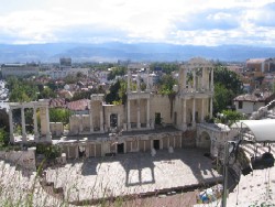 Amphitheater in Plovdiv.