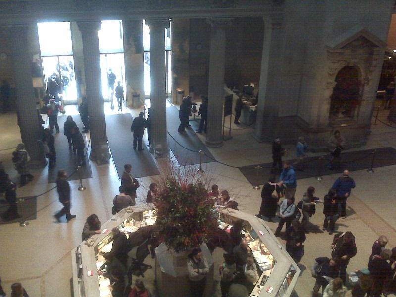 In the Met.