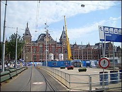 Amsterdam Centraal Station.