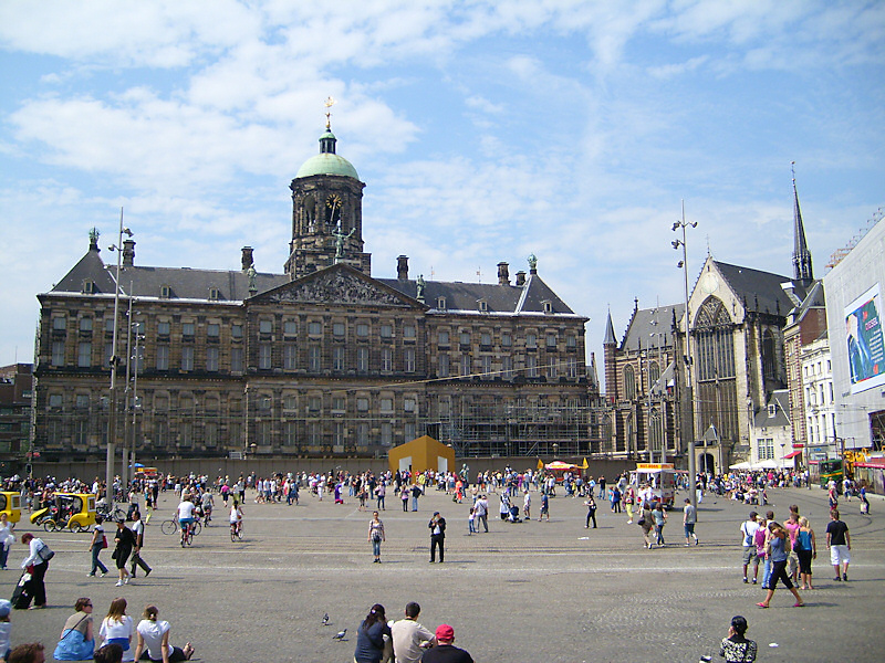 Amsterdam Dam Square.