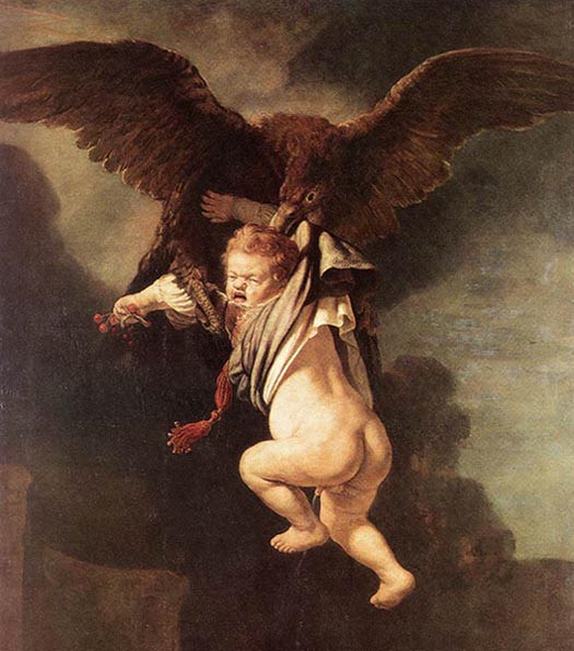 The Abduction of Ganymede.