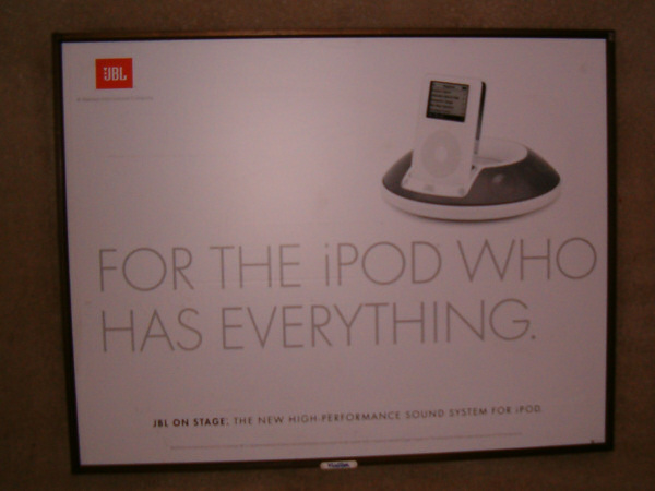 For the Ipod who has everything.