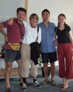 Picture of Matteo, Eugenia, Osamu and Sasha.