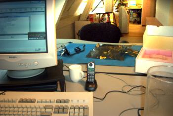 My desk.