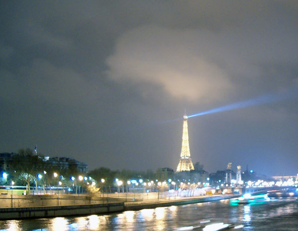 The Eiffeltower; April 10th, 2004.