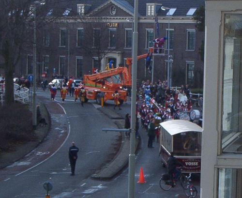 Sinterklaas beginning of November 2002.