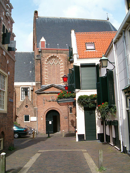 Waalse Kerk in Haarlem.
