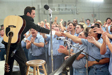 Johny Cash at Folsom Prison.